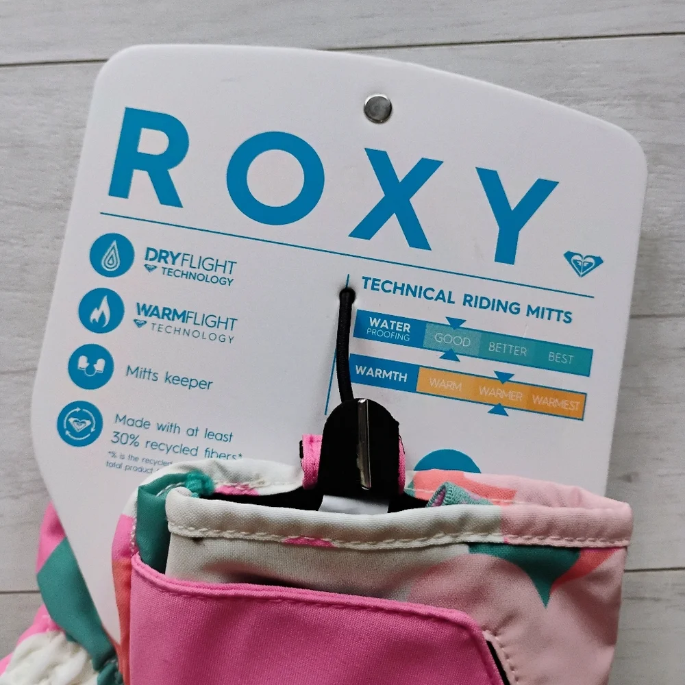 ROXY NEW Snow Up Insulated Mittens